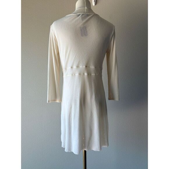 express y2k ivory sheer lace babydoll top - Picture 5 of 6